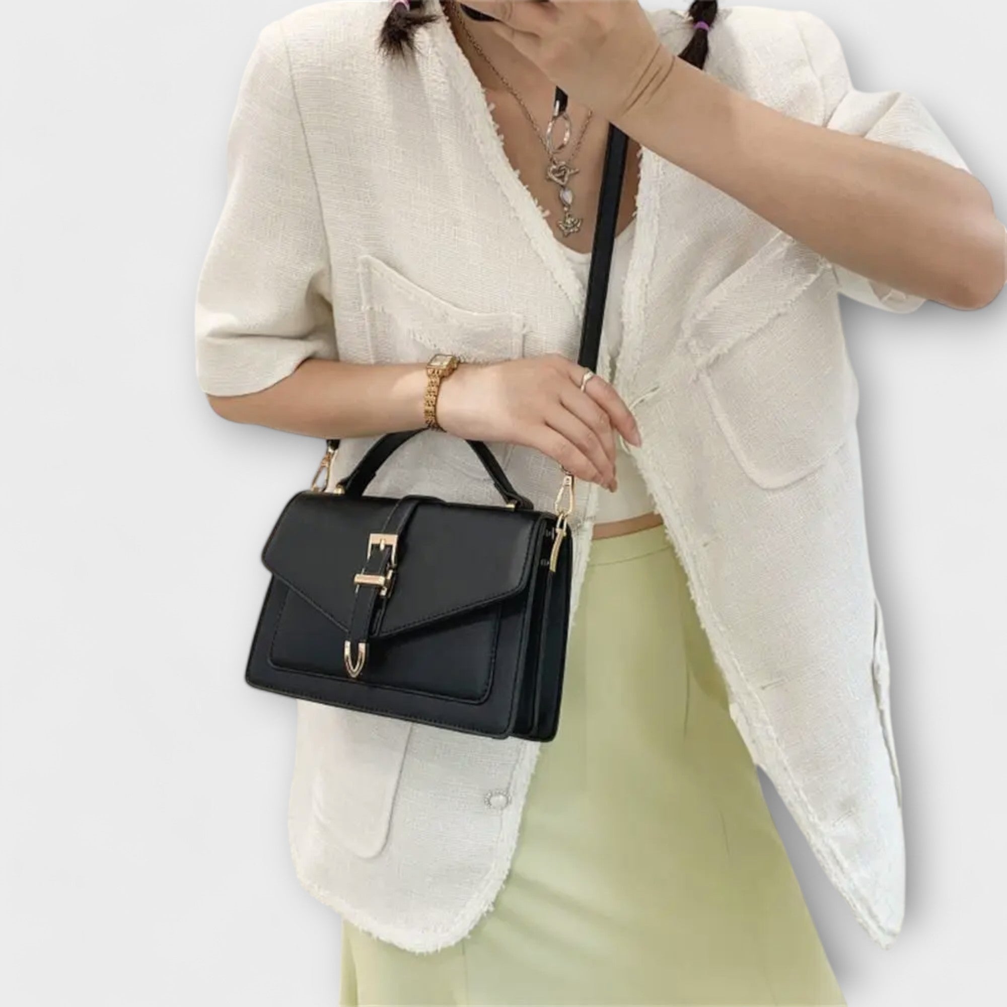 Women’s Elegant Structured Shoulder Bag for Everyday Style