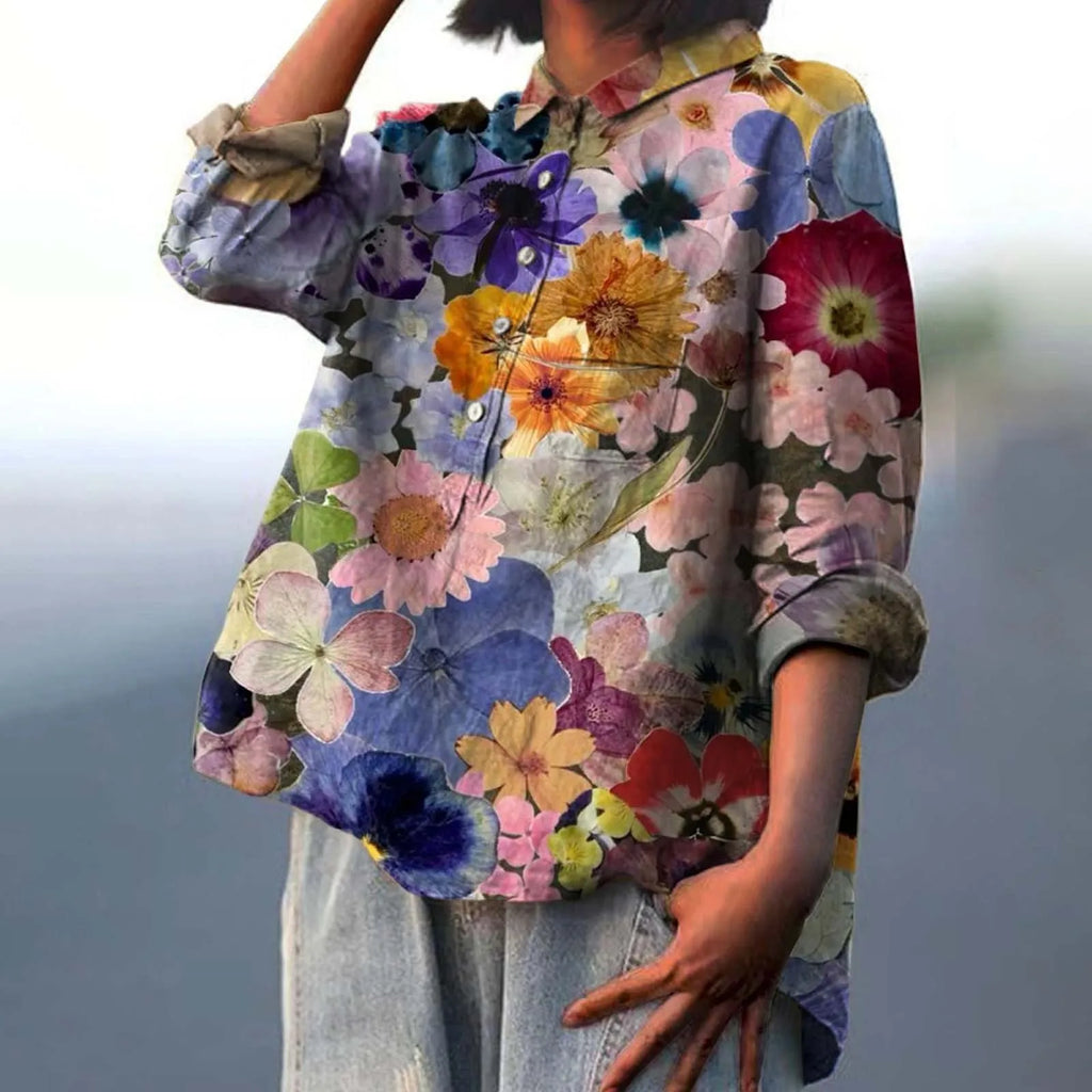 Women’s Oversized Casual Shirt – Versatile Everyday Top
