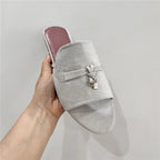 Women’s Elegant Flat Mules – Everyday Footwear