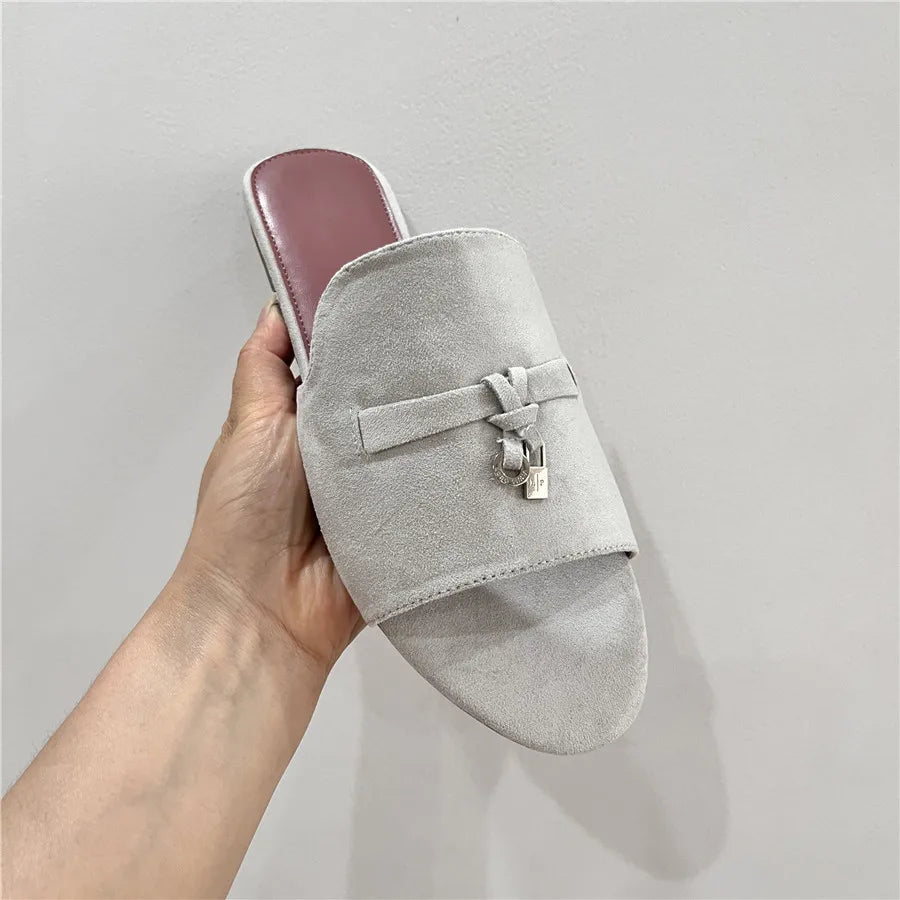 Women’s Elegant Flat Mules – Everyday Footwear