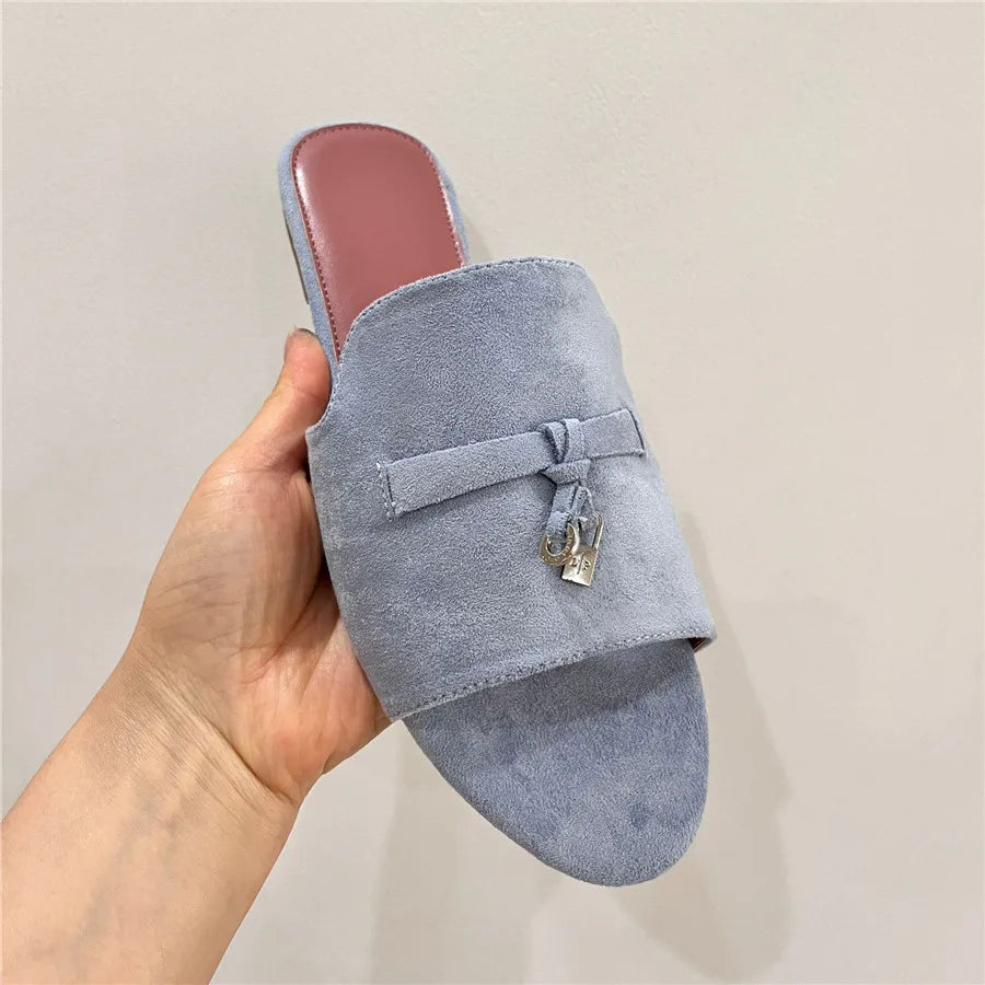 Women’s Elegant Flat Mules – Everyday Footwear