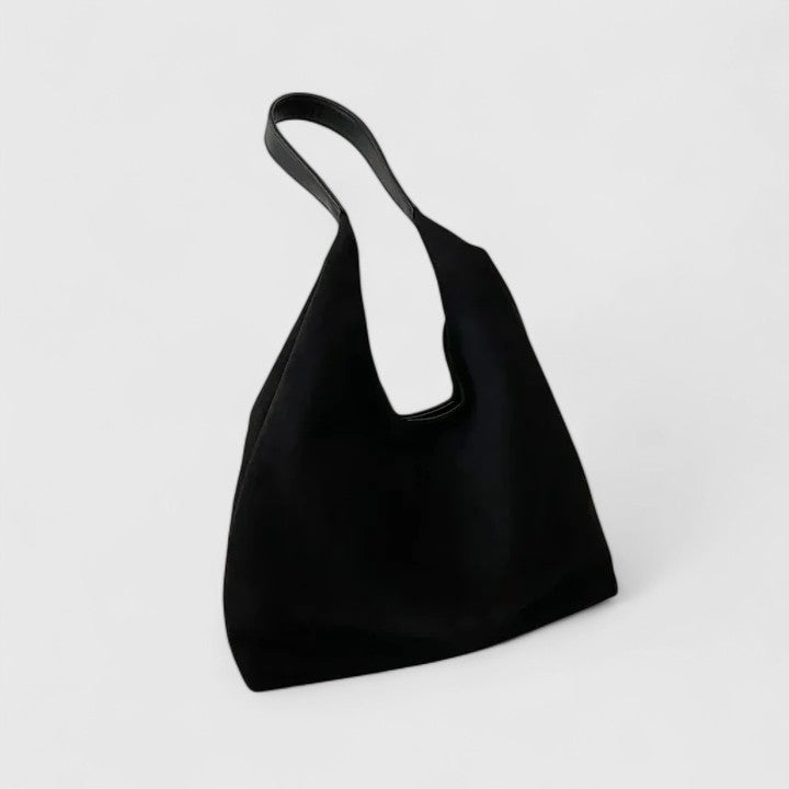 Women’s Minimalist Everyday Shoulder Bag for Effortless Style Black
