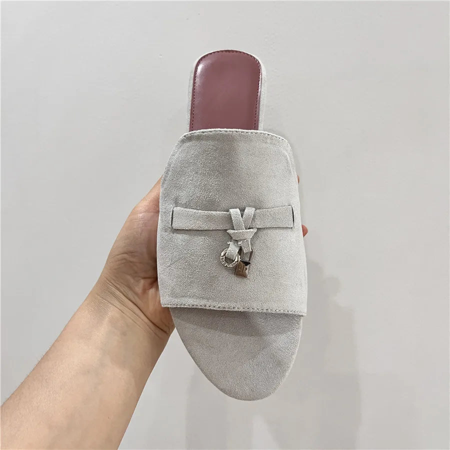 Women’s Elegant Flat Mules – Everyday Footwear