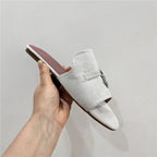 Women’s Elegant Flat Mules – Everyday Footwear