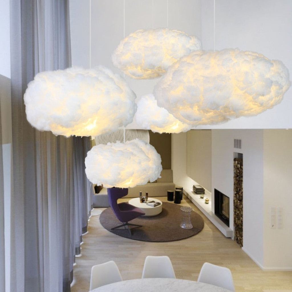 Dreamy Cloud Pendant Light | Cozy Home Mood Lighting 90cm