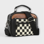 Women’s Trendy Crossbody Shoulder Bag with Adjustable Strap Black