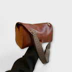 Women’s Modern Everyday Shoulder Bag - Refined Daily Carry Brown 24cm x 12cm x 15cm