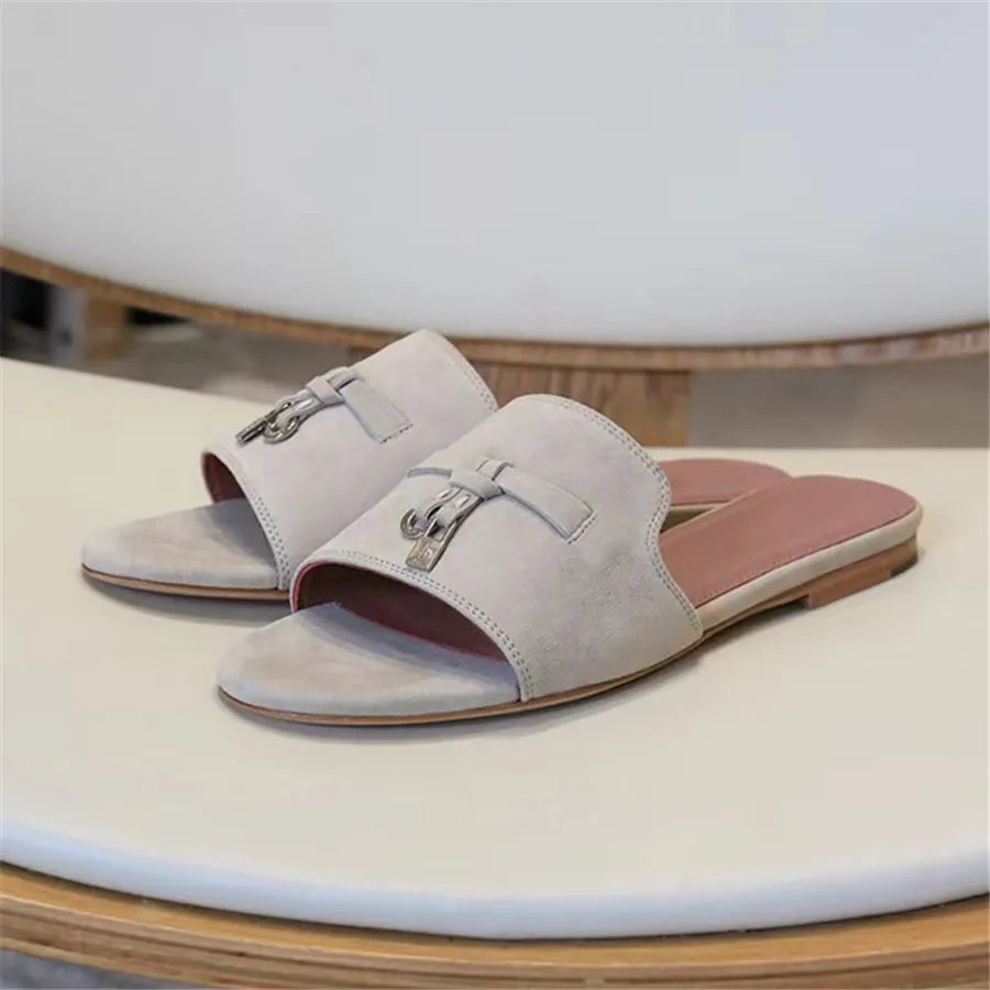 Women’s Elegant Flat Mules – Everyday Footwear