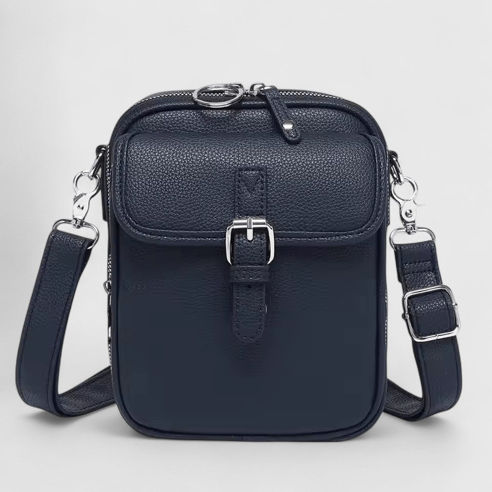 Women’s Compact Utility Everyday Shoulder Bag Dark Blue