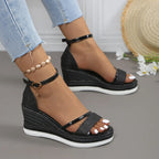 Women’s Comfortable Orthopedic Style Sandals for Everyday Wear Black