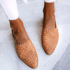 Women’s Elegant Woven Slingback Ballerinas for Everyday Wear