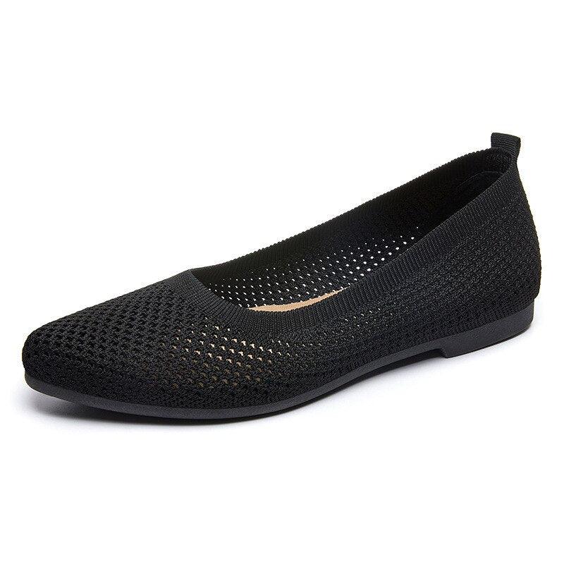 Women’s Orthopedic Ballerinas - Everyday Footwear Black