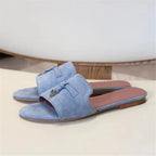 Women’s Elegant Flat Mules – Everyday Footwear
