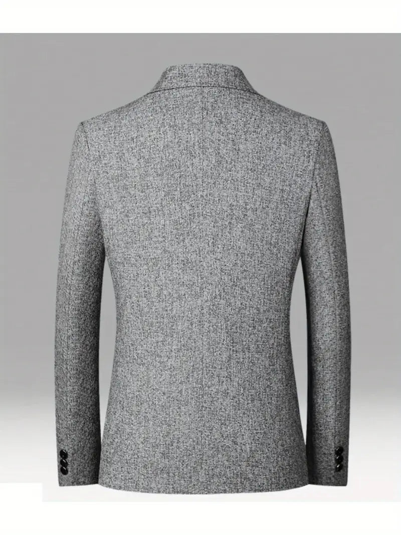 Men’s Slim Tailored Blazer Jacket for Spring and Summer Styling