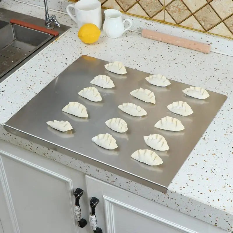 Heavy Duty Stainless Steel Chopping Board for Cooking Needs