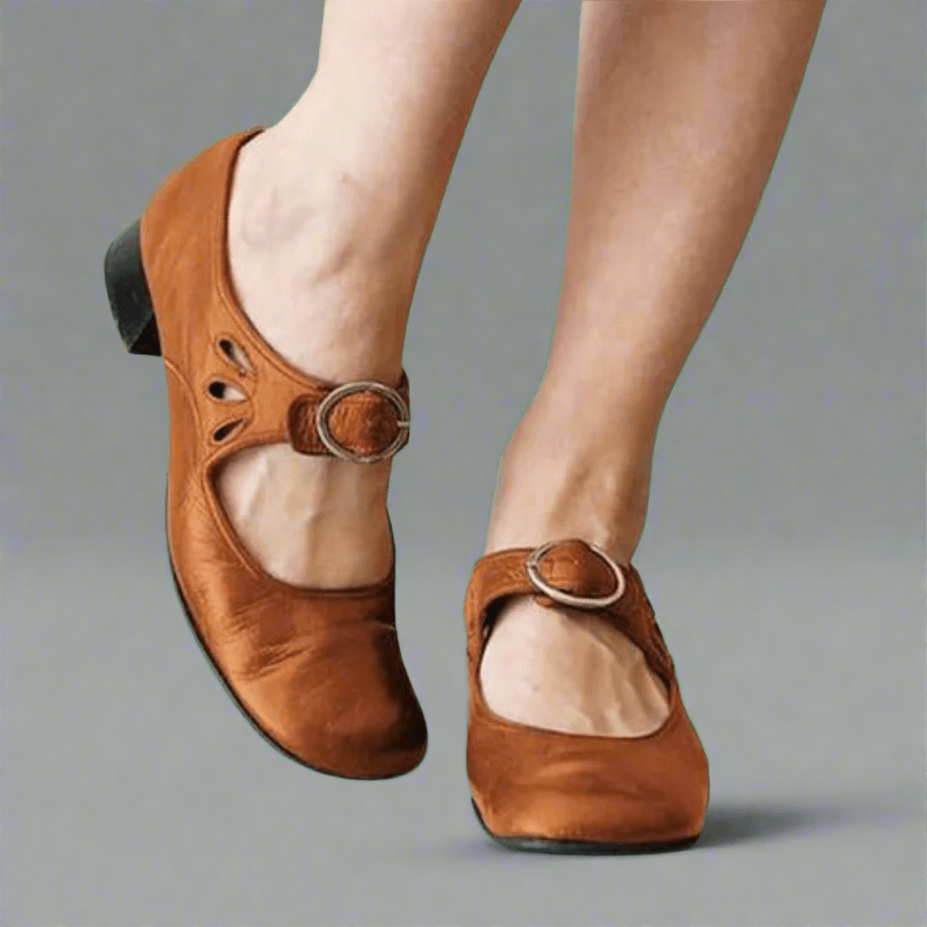 Women’s Comfortable Elegant Ballerinas Khaki