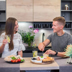Elegant Acacia Wood Cheese Board Set for Entertaining Guests