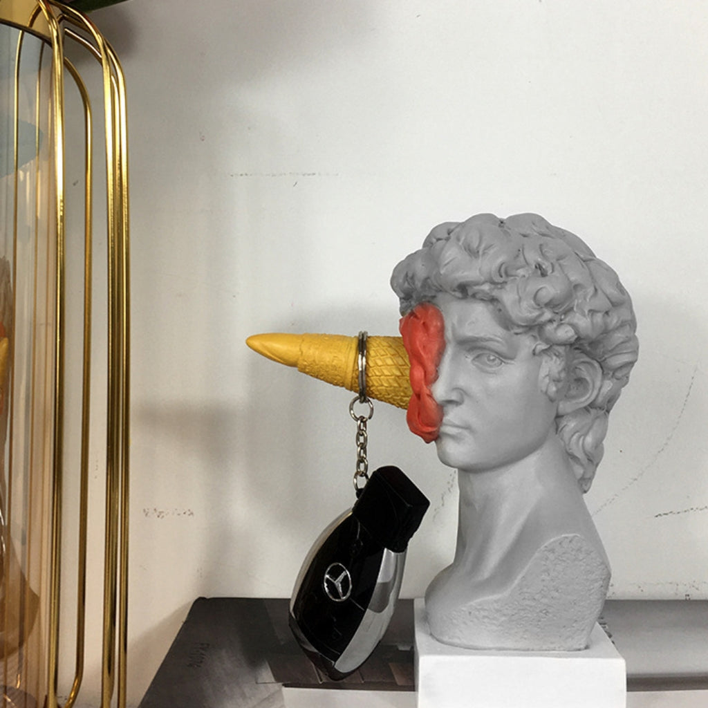 David Figurine Modern Sculpture Art Ornament Nordic Style