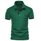 Men’s Elegant Polo Shirt - Timeless Comfort and Style Green