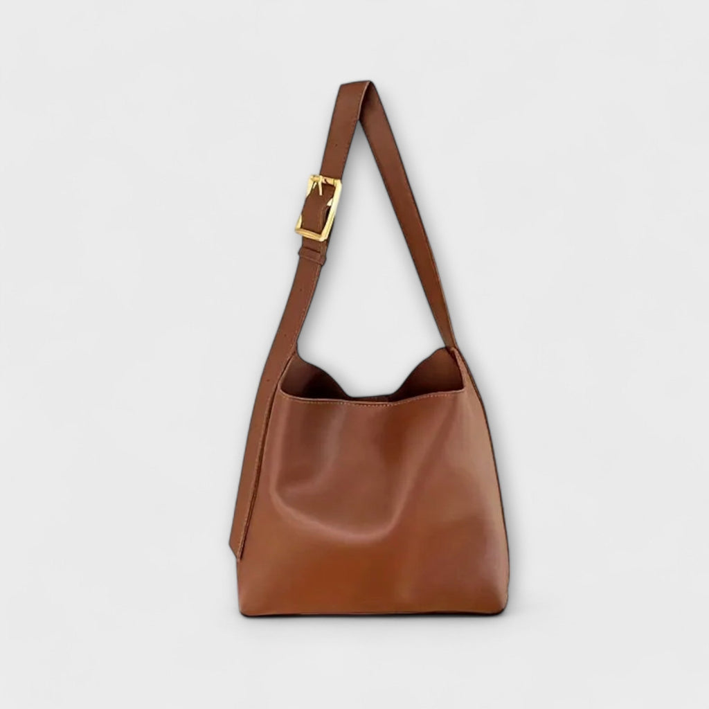 Women’s Classic Minimalist Shoulder Bag Brown