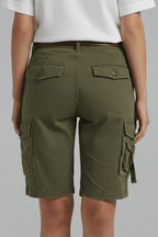 Women’s Utility Pocket Cargo Shorts for Everyday Summer Style