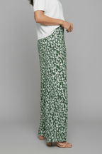 Women’s Casual Floral Palazzo Trousers – Relaxed Summer Style