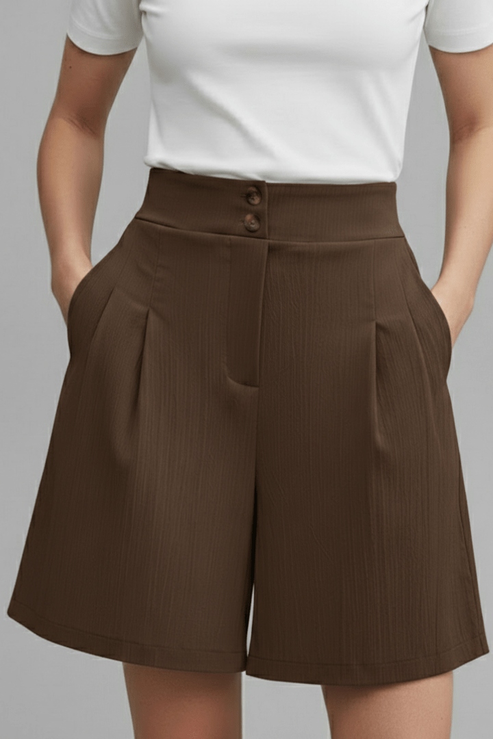 Women’s High Waist Wide Leg Shorts for Effortless Summer Style