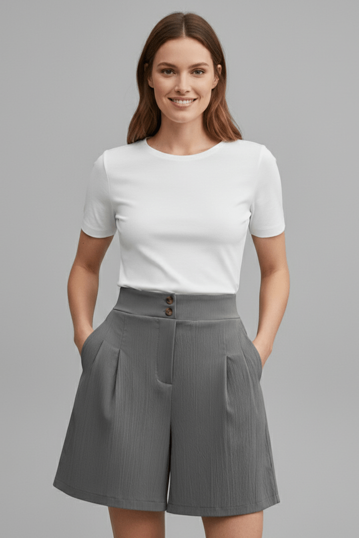 Women’s High Waist Wide Leg Shorts for Effortless Summer Style