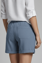 Women’s Casual Drawstring Pocket Shorts for Summer Comfort