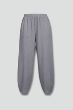 Women’s Relaxed Trousers with Elastic Waist and Side Pockets