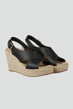 Women’s Comfortable Wedge Crossover Slingback Sandals