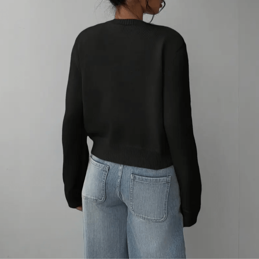 Women’s Cropped Button Cardigan - Effortless Spring Layering