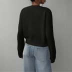 Women’s Cropped Button Cardigan - Effortless Spring Layering
