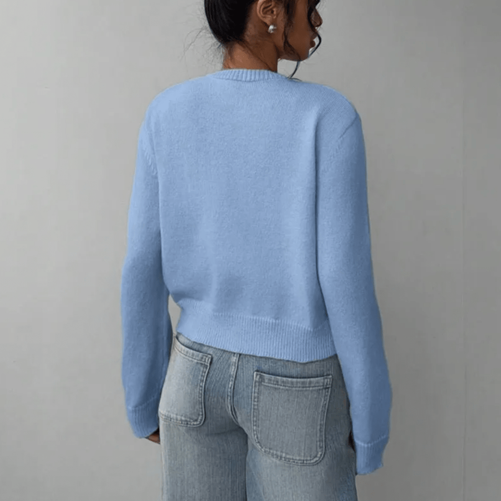 Women’s Cropped Button Cardigan - Effortless Spring Layering