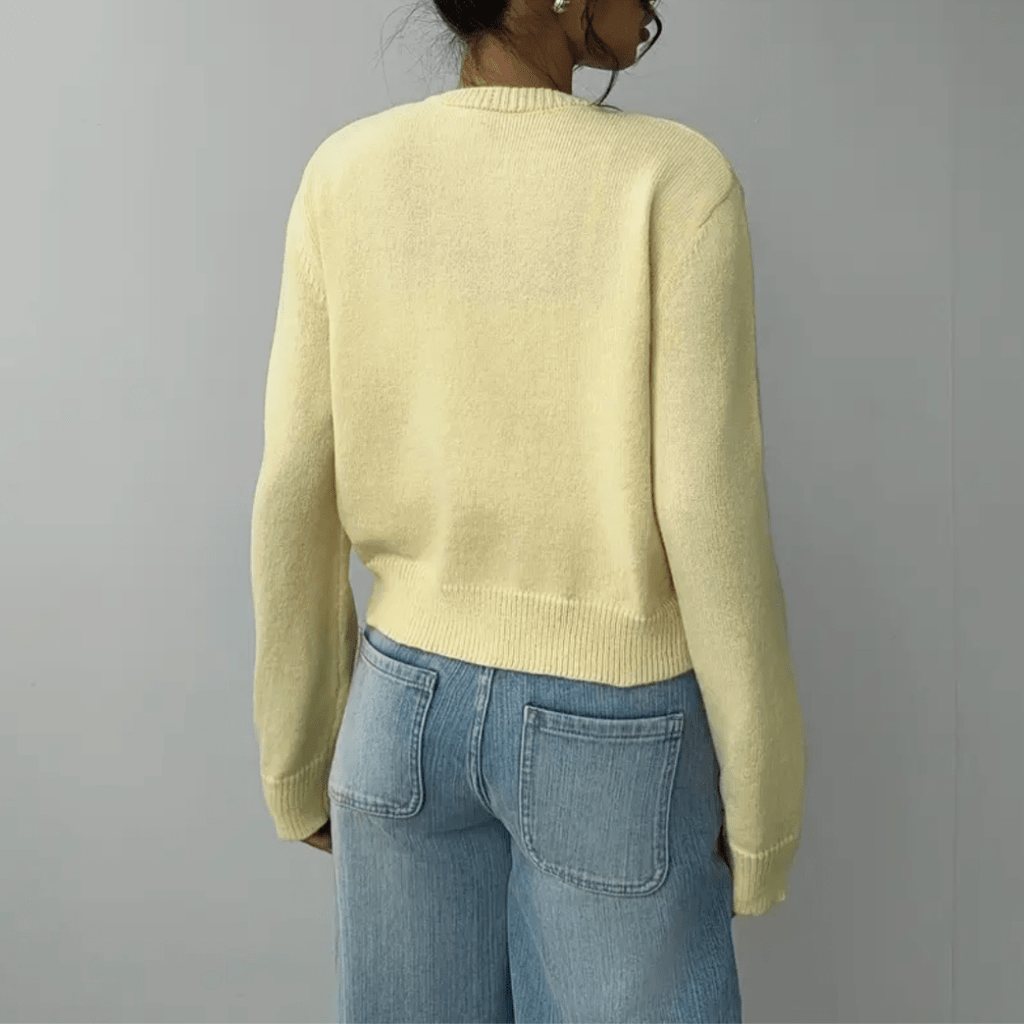 Women’s Cropped Button Cardigan - Effortless Spring Layering