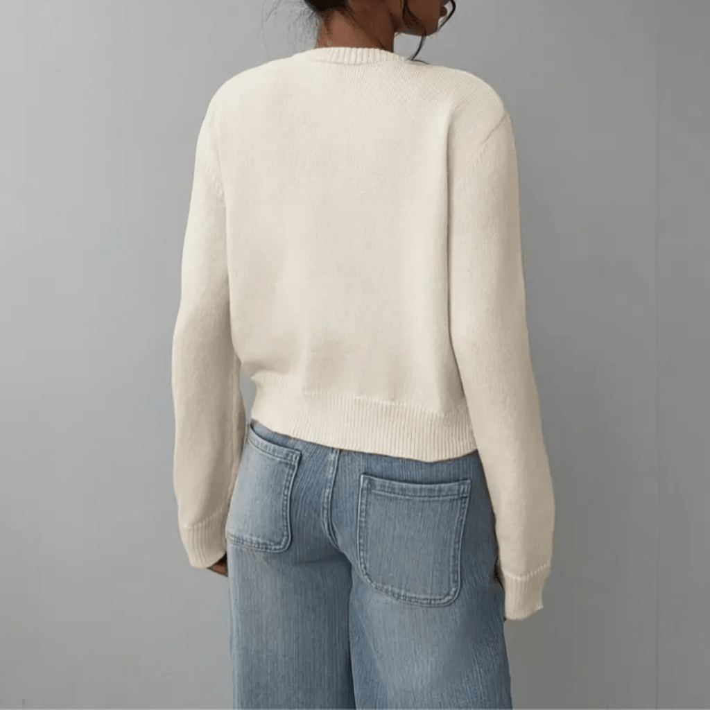 Women’s Cropped Button Cardigan - Effortless Spring Layering