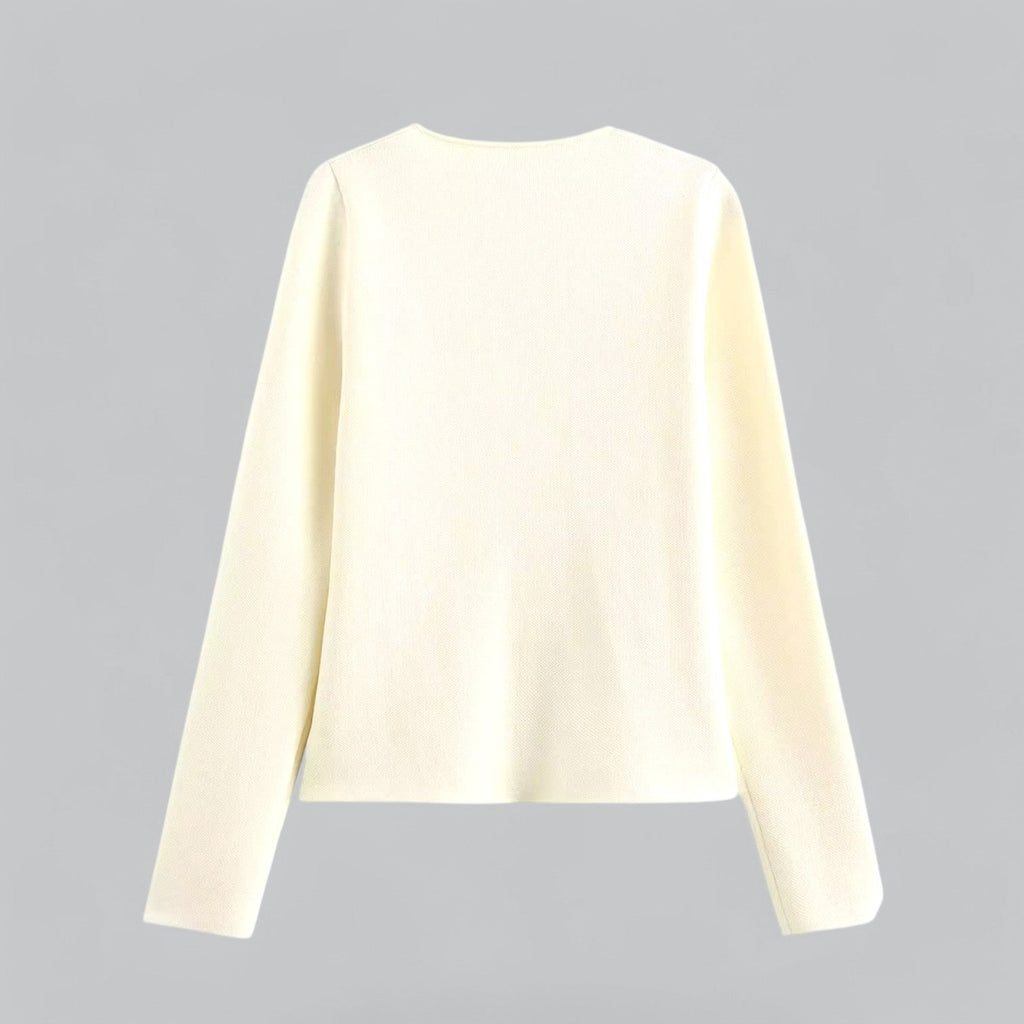 Women’s Minimal Button Cardigan for Everyday Layering