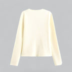 Women’s Minimal Button Cardigan for Everyday Layering