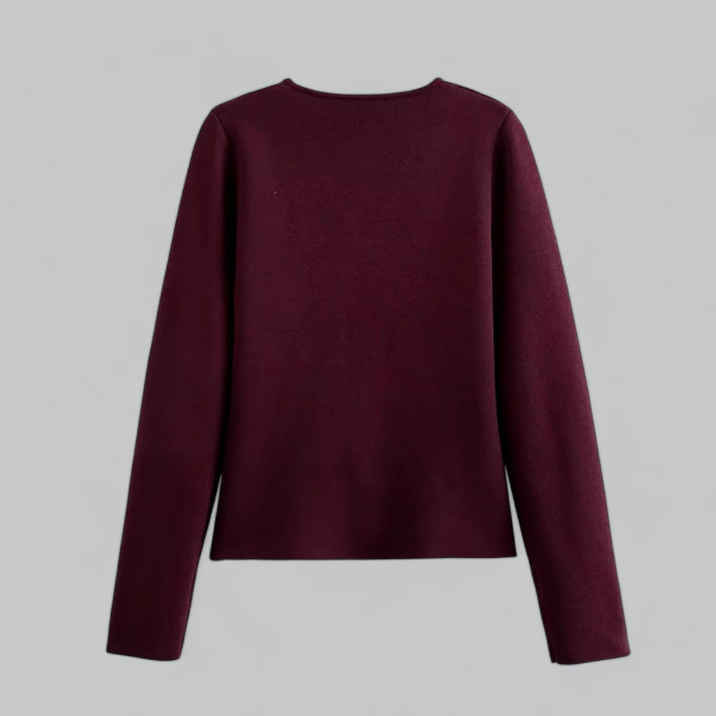 Women’s Minimal Button Cardigan for Everyday Layering