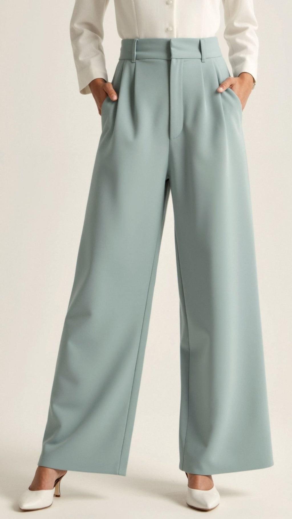 Women’s High Waisted Wide Leg Trousers for Effortless Summer Style