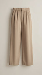 Women’s High Waisted Wide Leg Trousers for Effortless Summer Style Khaki