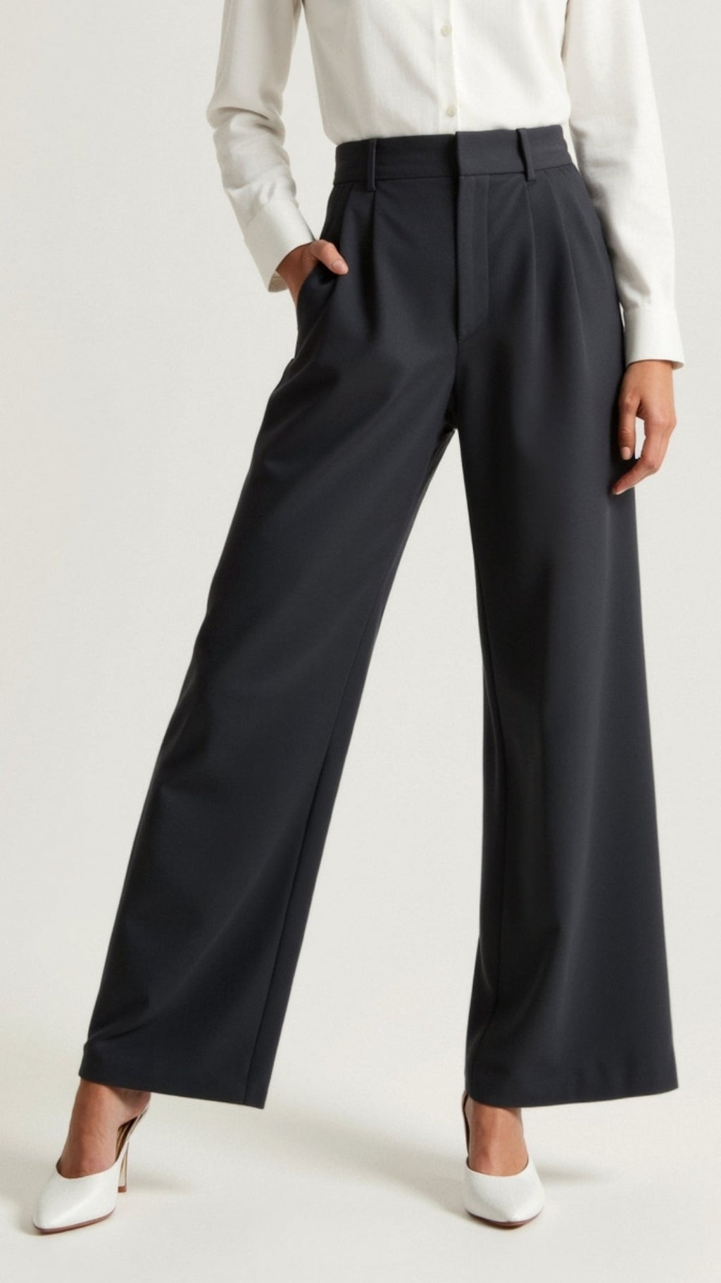 Women’s High Waisted Wide Leg Trousers for Effortless Summer Style