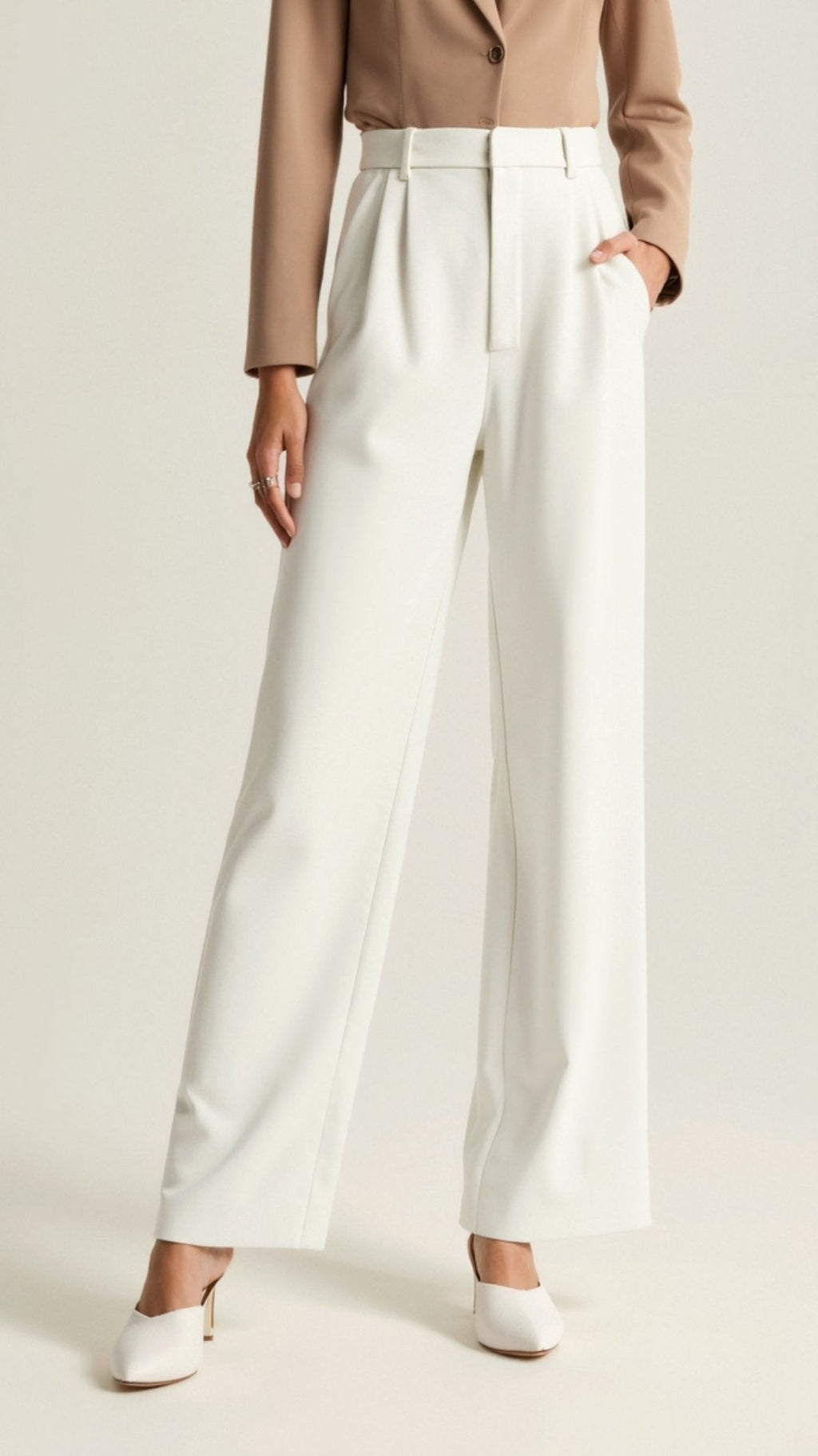 Women’s High Waisted Wide Leg Trousers for Effortless Summer Style