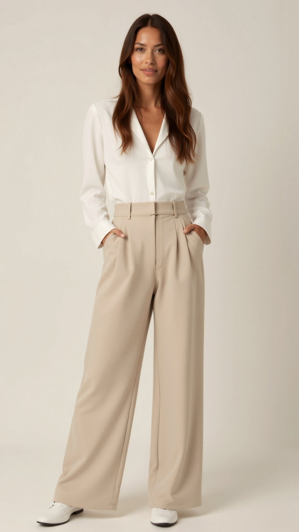 Women’s High Waisted Wide Leg Trousers for Effortless Summer Style