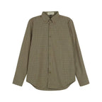 Men’s Vertical Stripe Button-Up Long Saleeve Dress Shirt