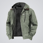 Men’s Elegant Autumn Coat Green