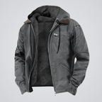 Men’s Elegant Autumn Coat Grey