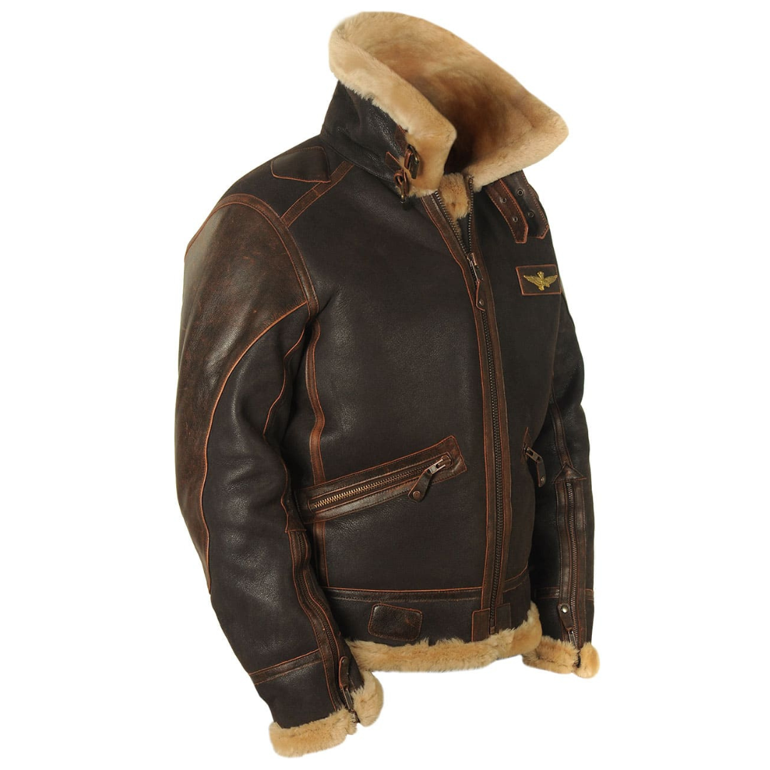Men’s Elegant Aviator Bomber Jacket
