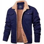 Men’s Stylish Bomber Jacket Navy Blue