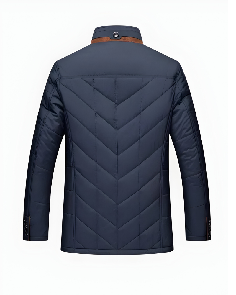 Men’s Business Jacket with Warm Lining